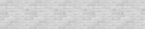 Кухонный фартук 610х3000х1,5 (композит) КМ Кирпич серый в Асбесте - asbest.ok-mebel.com | фото 1