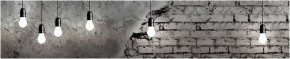 Кухонный фартук с тиснением «бетон» матовый KMB 020 (3000) в Асбесте - asbest.ok-mebel.com | фото