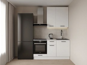 Кухонный гарнитур Белый Глянец 1600 h950 (Стол. 38мм) в Асбесте - asbest.ok-mebel.com | фото