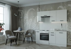 Кухонный гарнитур Белый Глянец 1800 (Стол. 26мм) в Асбесте - asbest.ok-mebel.com | фото