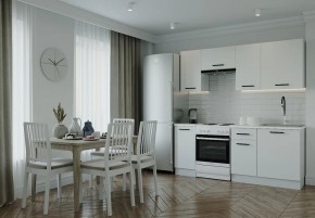 Кухонный гарнитур Белый Глянец 2000 (Стол. 26мм) в Асбесте - asbest.ok-mebel.com | фото