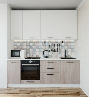 Кухонный гарнитур Демо 2200 (Стол. 26мм) в Асбесте - asbest.ok-mebel.com | фото