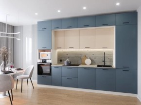 Кухонный гарнитур Фьюжн 3400 (Стол. 38мм) в Асбесте - asbest.ok-mebel.com | фото