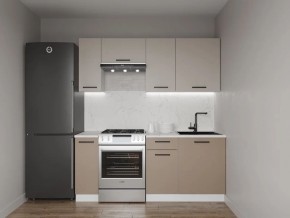 Кухонный гарнитур Каппучино 1800 (Стол. 38мм) в Асбесте - asbest.ok-mebel.com | фото