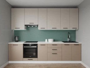 Кухонный гарнитур Каппучино 3000 h950 (Стол. 26мм) в Асбесте - asbest.ok-mebel.com | фото