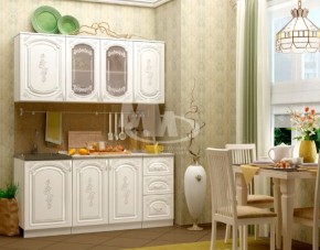 ЛИЗА-2 Кухонный гарнитур 1,7 Белый глянец холодный в Асбесте - asbest.ok-mebel.com | фото