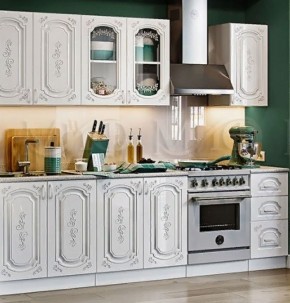 ЛИЗА-2 Кухонный гарнитур 1,8 Белый глянец холодный в Асбесте - asbest.ok-mebel.com | фото