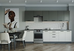 Кухонный гарнитур Лофт 3000 (Стол. 38мм) в Асбесте - asbest.ok-mebel.com | фото