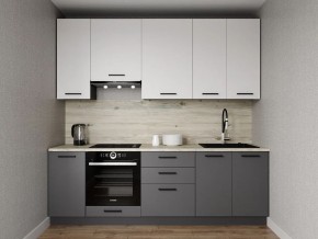 Кухонный гарнитур Меренга 2400 h950 (Стол. 26мм) в Асбесте - asbest.ok-mebel.com | фото