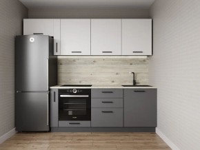 Кухонный гарнитур Меренга 2550 (Стол. 26мм) в Асбесте - asbest.ok-mebel.com | фото