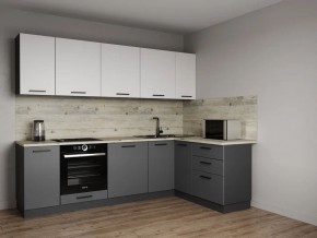 Кухонный гарнитур Меренга 2600*1600 (Стол. 38мм) в Асбесте - asbest.ok-mebel.com | фото