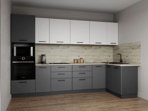 Кухонный гарнитур Меренга 3200*1400 (Стол. 38 мм) в Асбесте - asbest.ok-mebel.com | фото