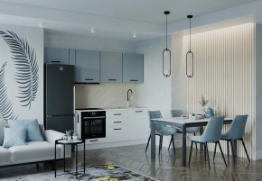 Кухонный гарнитур Ниагара 2550 (Стол. 38мм) в Асбесте - asbest.ok-mebel.com | фото