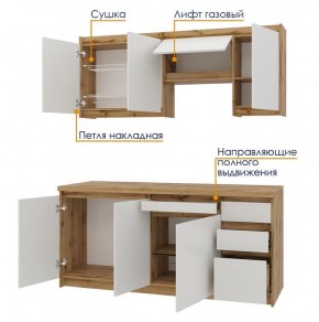 Кухонный гарнитур Ольвия-6 (1.8м) в Асбесте - asbest.ok-mebel.com | фото 3