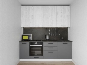 Кухонный гарнитур Санторини 2200 h 950 (Стол. 38мм) в Асбесте - asbest.ok-mebel.com | фото