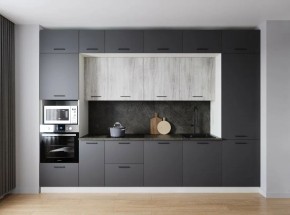 Кухонный гарнитур Санторини 3400 (Стол. 26мм) в Асбесте - asbest.ok-mebel.com | фото