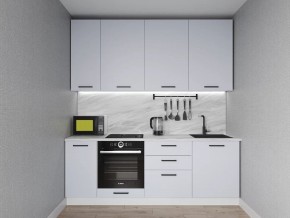 Кухонный гарнитур Смоки 2200 h950 (Стол. 38 мм) в Асбесте - asbest.ok-mebel.com | фото