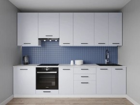 Кухонный гарнитур Смоки 2400 h950 (Стол. 38 мм) в Асбесте - asbest.ok-mebel.com | фото