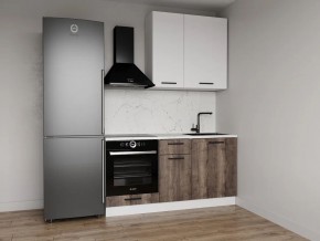 Кухонный гарнитур Старое Дерево 1600 h950 (Стол. 38мм) в Асбесте - asbest.ok-mebel.com | фото