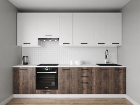 Кухонный гарнитур Старое Дерево 3000 h950 (Стол. 38мм) в Асбесте - asbest.ok-mebel.com | фото