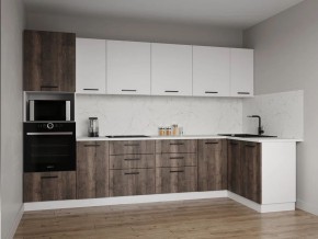Кухонный гарнитур Старое Дерево 3200*1400 (Стол. 38мм) в Асбесте - asbest.ok-mebel.com | фото