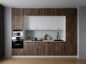 Кухонный гарнитур Старое Дерево 3400 (Стол. 26мм) в Асбесте - asbest.ok-mebel.com | фото