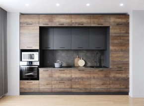 Кухонный гарнитур Трансильвания 3400 (Стол. 38мм) в Асбесте - asbest.ok-mebel.com | фото