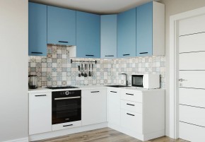 Кухонный гарнитур угловой Капри 2200х1600 h950 (Стол. 26мм) в Асбесте - asbest.ok-mebel.com | фото