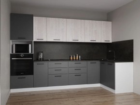 Кухонный гарнитур угловой Санторини 3200*1400 (Стол. 38мм) в Асбесте - asbest.ok-mebel.com | фото