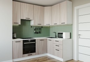 Кухонный гарнитур угловой Шимо 2200х1600 (Стол. 38мм) в Асбесте - asbest.ok-mebel.com | фото