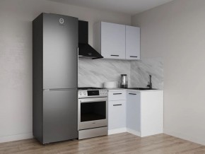 Кухонный гарнитур угловой Смоки 1000*1000 (Стол. 38 мм) в Асбесте - asbest.ok-mebel.com | фото