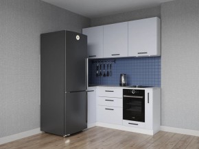 Кухонный гарнитур угловой Смоки 1000*1800 (Стол. 38 мм) в Асбесте - asbest.ok-mebel.com | фото