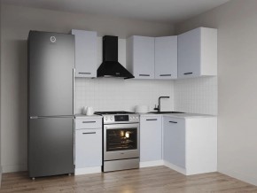 Кухонный гарнитур угловой Смоки 2000*1200 (Стол. 26мм) в Асбесте - asbest.ok-mebel.com | фото