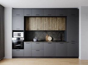 Кухонный гарнитур Умбра 3400 (Стол. 26мм) в Асбесте - asbest.ok-mebel.com | фото