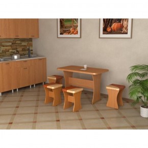 Кухонный стол и 4 табурета Титул в Асбесте - asbest.ok-mebel.com | фото 1