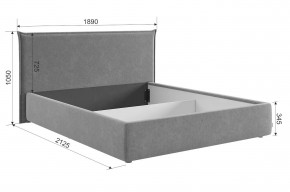 ЛАДА Кровать с основанием 1600 в Асбесте - asbest.ok-mebel.com | фото 2