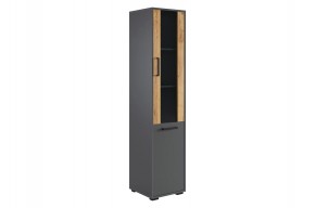ЛАЙТ 2 Стеллаж (графит) в Асбесте - asbest.ok-mebel.com | фото