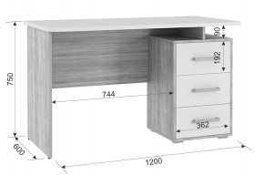 ЛАЙТ 2 Стол компьютерный (1200) в Асбесте - asbest.ok-mebel.com | фото 2