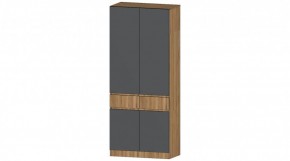 ЛЕНОРА Шкаф 2х створчатый (графит) в Асбесте - asbest.ok-mebel.com | фото