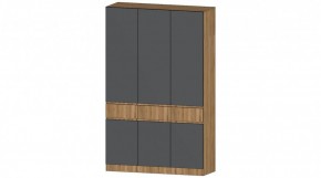ЛЕНОРА Шкаф 3х створчатый (графит) в Асбесте - asbest.ok-mebel.com | фото