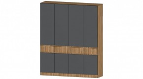 ЛЕНОРА Спальный гарнитур (модульный) графит в Асбесте - asbest.ok-mebel.com | фото 8