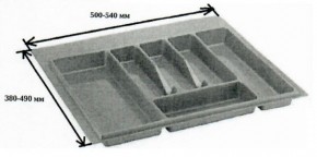 Лоток для столовых приборов 500-540 380-490 (SV-Мебель) в Асбесте - asbest.ok-mebel.com | фото 2