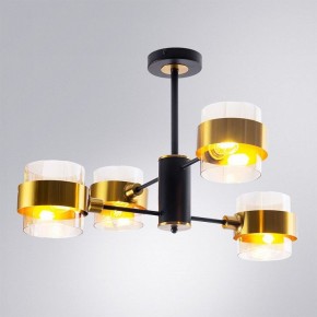Люстра на штанге Arte Lamp Carlo A8205SP-4BK в Асбесте - asbest.ok-mebel.com | фото 2
