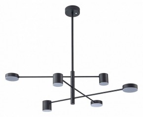 Люстра на штанге Arte Lamp Stanley A2476PL-40BK в Асбесте - asbest.ok-mebel.com | фото