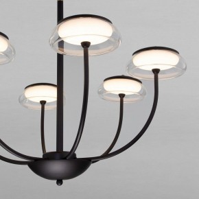 Люстра на штанге Eurosvet Fungo 50388 LED черный в Асбесте - asbest.ok-mebel.com | фото 5