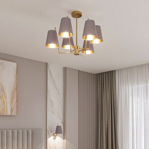 Люстра на штанге Eurosvet Topanga 60173/6 латунь в Асбесте - asbest.ok-mebel.com | фото 3