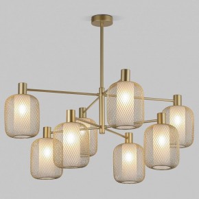 Люстра на штанге Eurosvet Voile 30192/8 золото в Асбесте - asbest.ok-mebel.com | фото