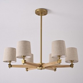 Люстра на штанге Imperiumloft Jorgenson Beige/Light wood STAVRA01 в Асбесте - asbest.ok-mebel.com | фото 3