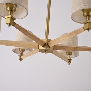 Люстра на штанге Imperiumloft Jorgenson Beige/Light wood STAVRA01 в Асбесте - asbest.ok-mebel.com | фото 6
