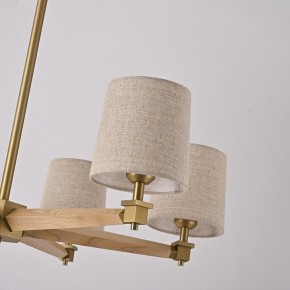 Люстра на штанге Imperiumloft Jorgenson Beige/Light wood STAVRA01 в Асбесте - asbest.ok-mebel.com | фото 7